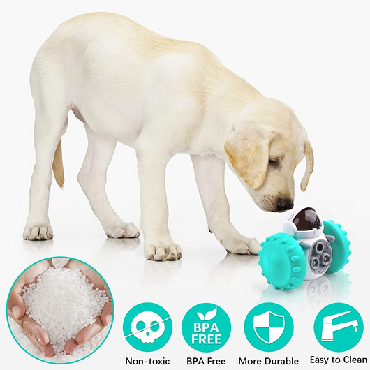 Juguete Interactivo para Perros y Gatos - Auto Dispensador de Alimento Lento - Image 30