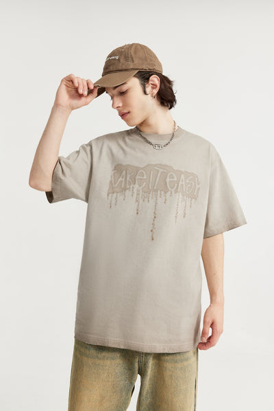 Camiseta Hombre Estilo Vintage con Estampado Silicon Lavado - Image 15
