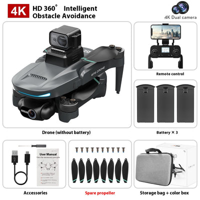 Dron Plegable 4K con Estabilización Anti-vibración y Cámara HD - Image 8