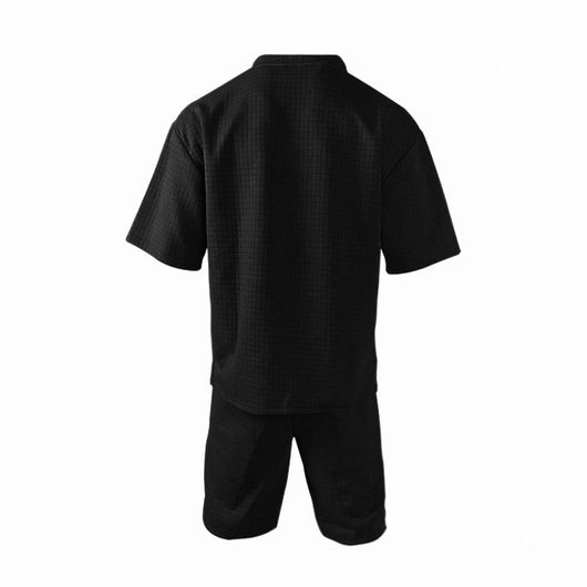 Conjunto Deportivo Casual: Playera y Shorts de Color Liso - Image 37