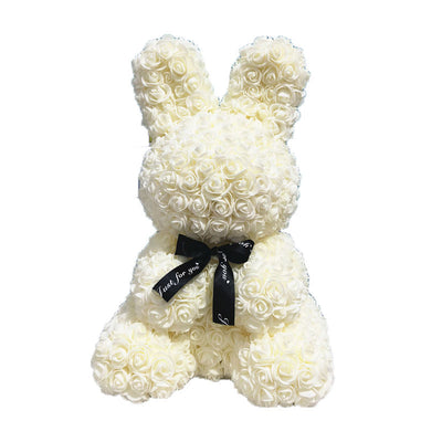 Conejo de Rosas Eternas 45cm - Regalo Romántico para San Valentín, Bodas y Celebraciones - Image 3