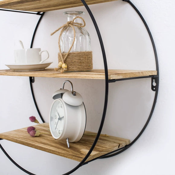 Estantería Decorativa de Pared para Almacenamiento del Hogar