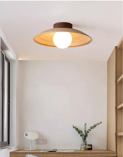 Lámpara de Techo Estilo Retro Japonés para Bar y Dormitorio - Image 19