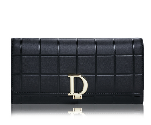 Cartera Larga de Cuadros para Mujer - Clutch de Alta Calidad - Image 10