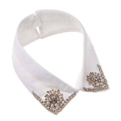 Cuello Falso Retro de Algodón con Encaje Desmontable para Mujer - Image 78