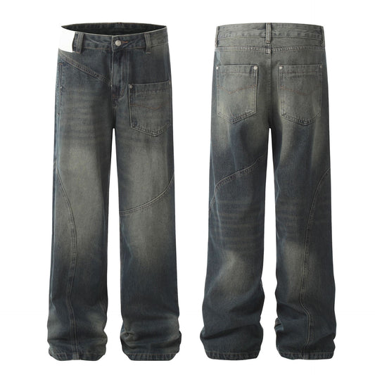 Pantalones Denny para Motocicleta - Estilo Desgastado y Resistente