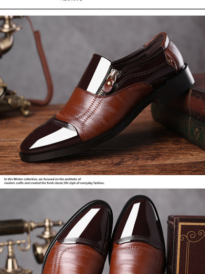 Zapatos Respirables Cómodos para Hombre Talla Grande - Image 12