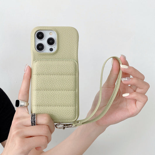 Funda Protectora de Cuero con Cartera para Teléfono - Image 11
