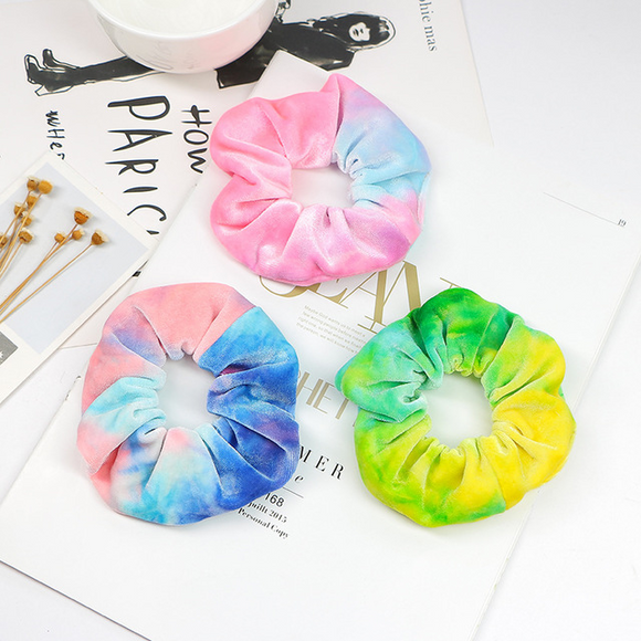 Argolla Elástica Multicolor para Cabello