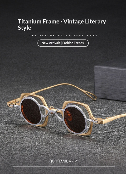 Gafas de Sol Polarizadas con Soporte Magnético de Titanio Puro - Image 9