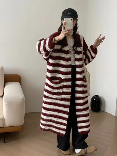 Suéter Cardigan Holgado y Cómodo para Mujer - Diseño Otoñal - Image 3
