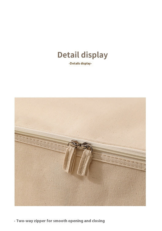 Bolsas Organizadoras de Algodón y Lino con Ventana Visual para Ropa y Edredones - Image 23
