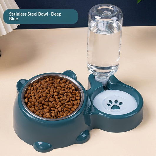 Dispensador Automático 2 en 1 de Agua y Comida para Mascotas - Image 9