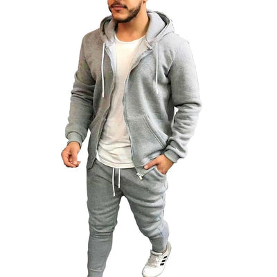 Cardigan con Capucha Casual de Color Sólido para Hombre - Image 6