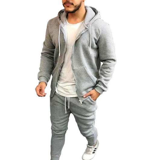 Cardigan con Capucha Casual de Color Sólido para Hombre - Image 6