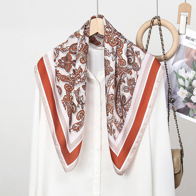 Pañuelo de Seda Estampado para Mujer - Image 11