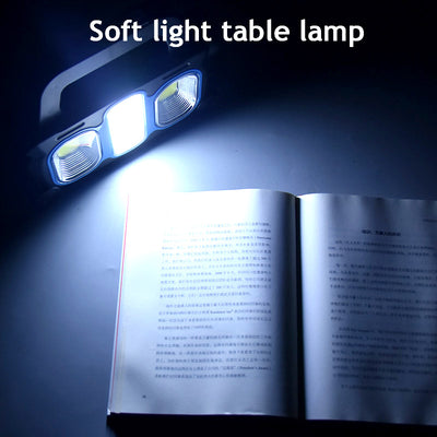 Linterna LED COB de Largo Alcance Recargable Solar y USB - Image 9