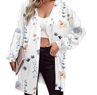 Cardigan Estampado de Manga Larga para Mujer - Image 12