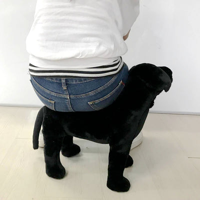 Peluche Labrador Negro - Juguete Suave para Niños y Regalo de Cumpleaños - Image 8
