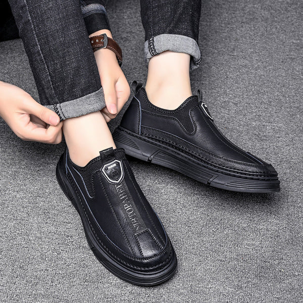 Zapatos Casuales de Hombre Lisos - Cómodos para Uso Diario - Image 3