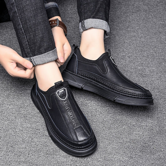 Zapatos Casuales de Hombre Lisos - Cómodos para Uso Diario - Image 3
