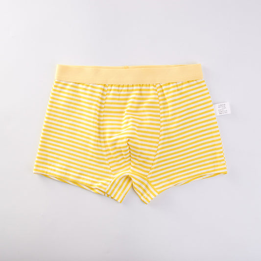 Calzoncillos Tipo Boxer de Algodón Premium para Niños con Rayas - Image 2