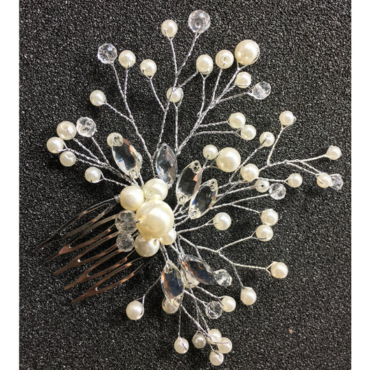 Peineta de Novia con Perlas – Accesorios de Boda Premium - Image 8