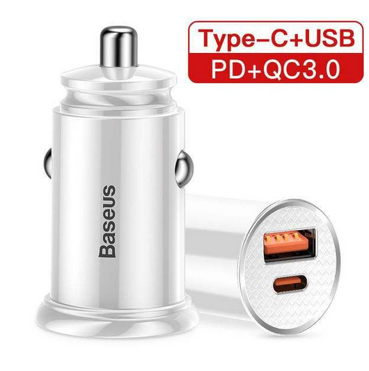 Cargador USB Rápido para Auto Baseus