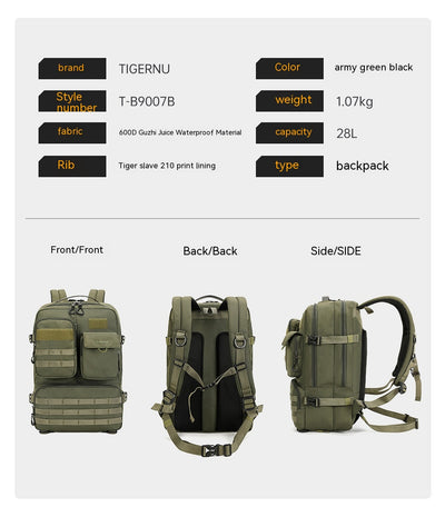 Mochila Táctica Impermeable para Hombre - Outdoor Profesional - Image 6