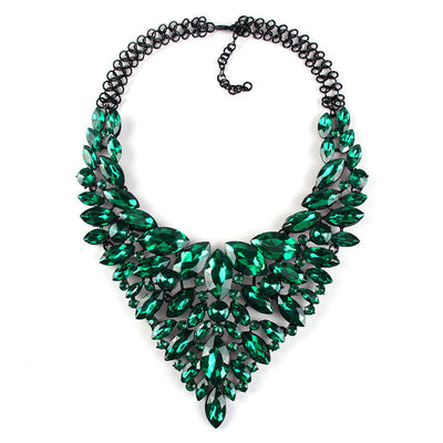 Cadena de Suéter de Diamantes Completos - Collar de Aleación con Cristales de Lujo - Image 12