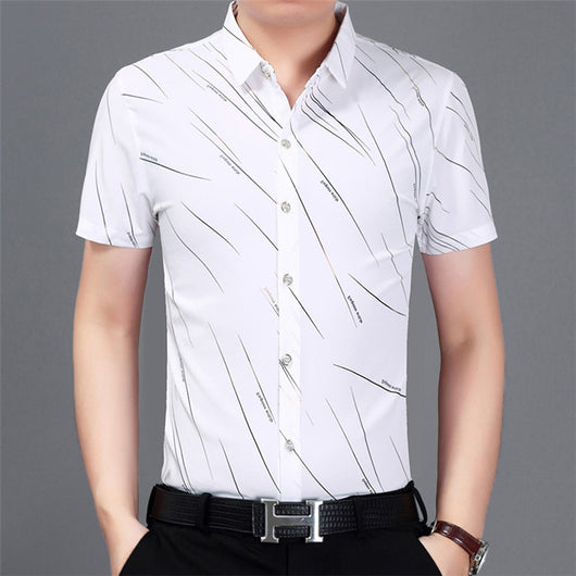 Camisa de Algodón de Manga Corta - Image 7