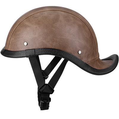 Casco Retro de Cuero PU Estilo Clásico - Image 15