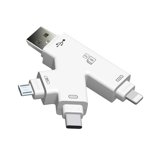 Lector Multifuncional OTG 4 en 1 para Tarjetas TF y SD - Image 8