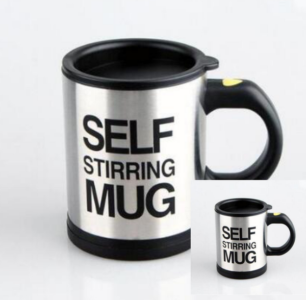 Taza Mezcladora Automática Magnética de Acero Inoxidable con Agitador Inteligente - Image 7