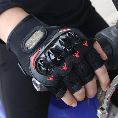 Guantes de Carreras para Motocicleta con Pantalla Táctil de Dedos Completos - Image 3