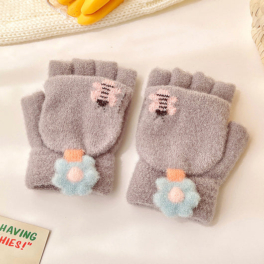 Manoplas Gruesas de Cinco Dedos para Bebé - Guantes de Invierno y Otoño - Image 31