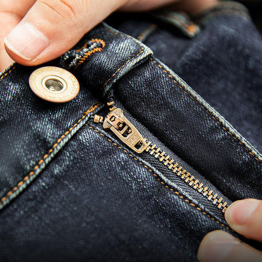 Jeans Rectos Lavados para Hombre - Estilo Versátil - Image 10