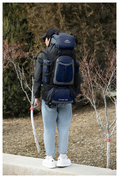 Mochila de Senderismo 90L XIYAHU - Resistente al Agua para Trekking y Acampada - Image 23