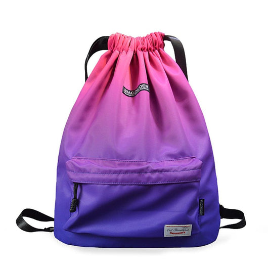 Mochila de viaje con cordón impermeable unisex - Image 20