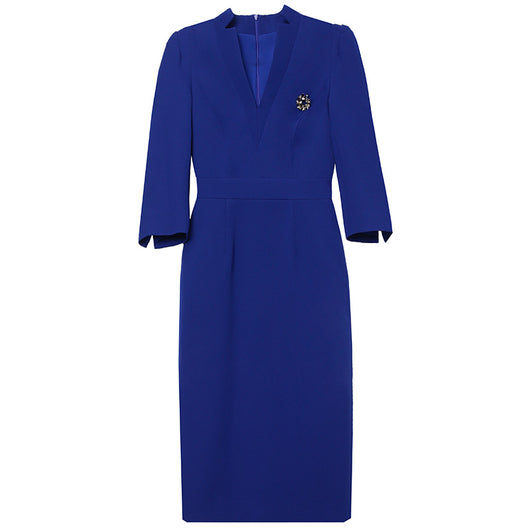 Vestido Ejecutivo que Disimula la Cintura - Image 16