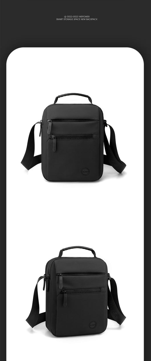 Bolsa Bandolera Impermeable para Hombre - Diseño Casual de Un Solo Hombro - Image 24