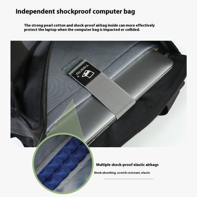 Mochila para Laptop Impermeable Estilo Coreano Casual - Image 10