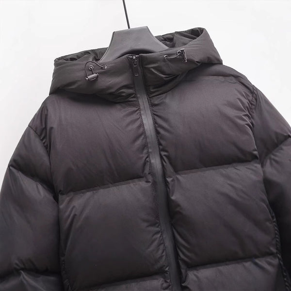 Chaqueta Protectora con Capucha y Bolsillos para Mujer