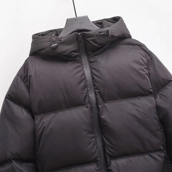 Chaqueta Protectora con Capucha y Bolsillos para Mujer