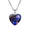 Women's Zodiac Heart Pendant Necklace Aries