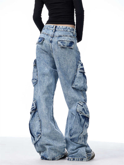 Pantalones de Trabajo Mujer Talle Ancho con Bolsillos Múltiples - Image 6