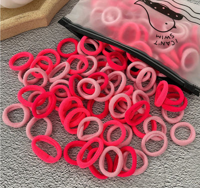 Set de 100 Bandas Elásticas Infantiles sin Tirones - Colores Pastel Suave - Image 17
