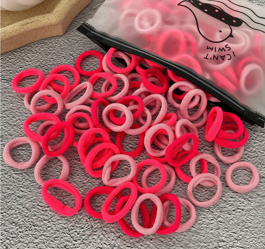 Set de 100 Bandas Elásticas Infantiles sin Tirones - Colores Pastel Suave - Image 17