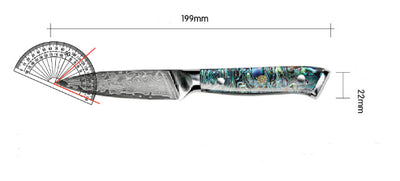 Cuchillo de Chef Damasco G10 de 67 Capas - Image 18