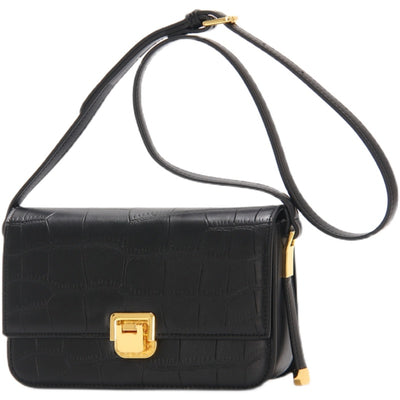 Bolso Bandolera de Cuero Premium con Diseño Asimétrico - Image 3